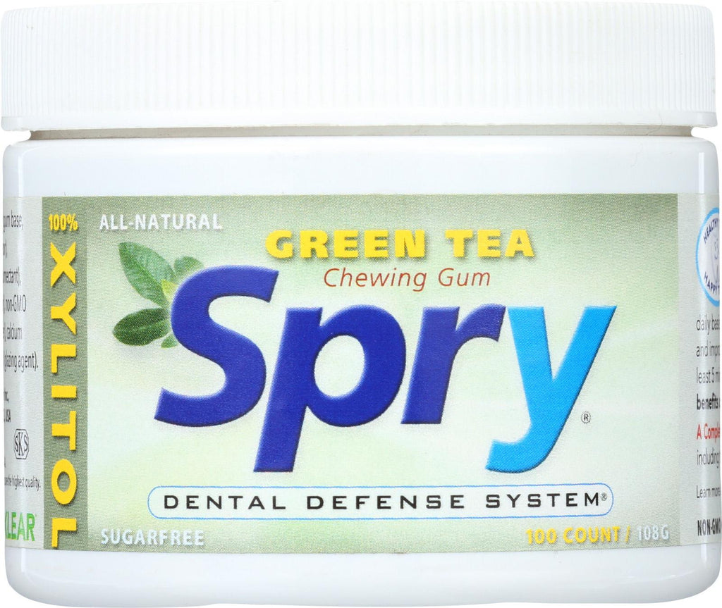 Spry Xylitol Gum - Fresh Fruit - Case Of 1 - 100 Count