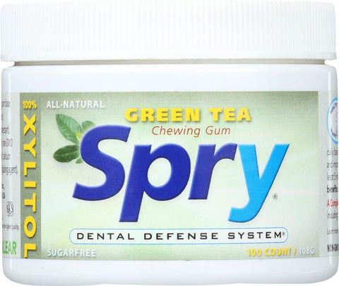 Spry Xylitol Gum - Fresh Fruit - Case Of 1 - 100 Count