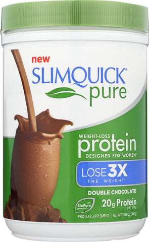 Slimquick Protein Powder - Pure - Women - Chocolate - 10.58 Oz