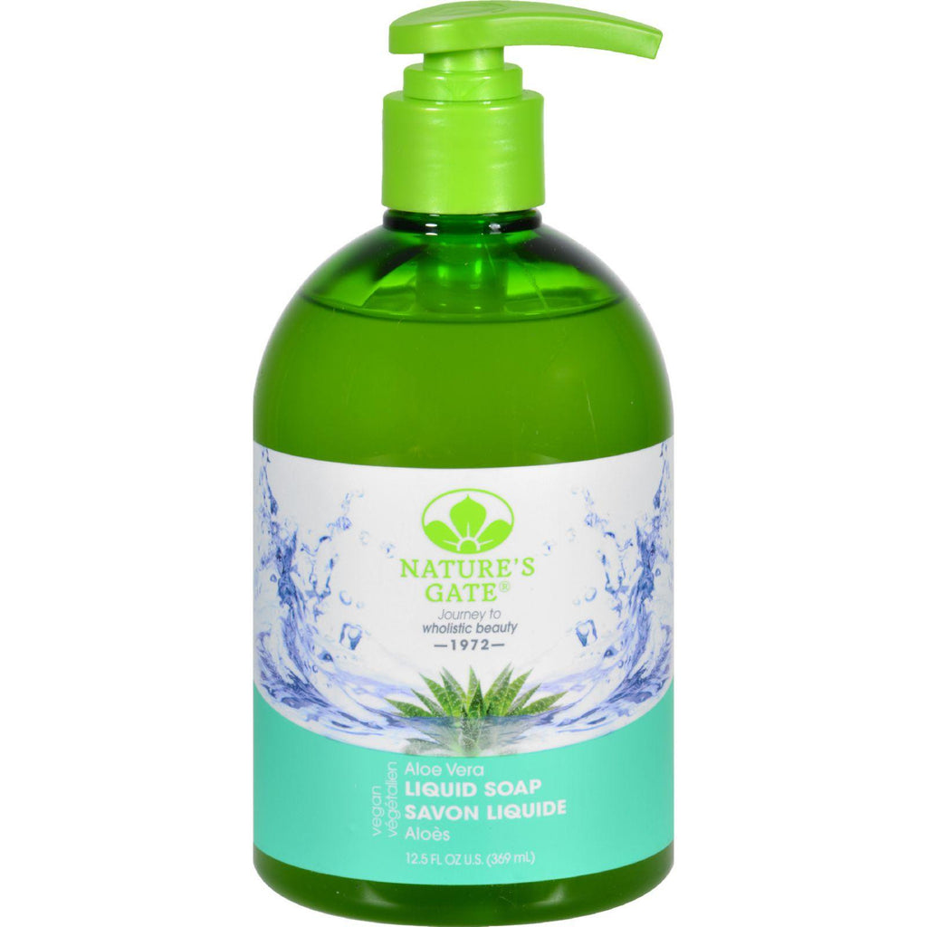 Natures Gate Hand Soap - Liquid - Aloe Vera - 12.5 Oz