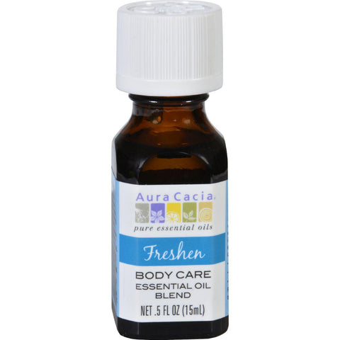 Aura Cacia Essential Oil Blend - Body - Freshen - .5 Oz