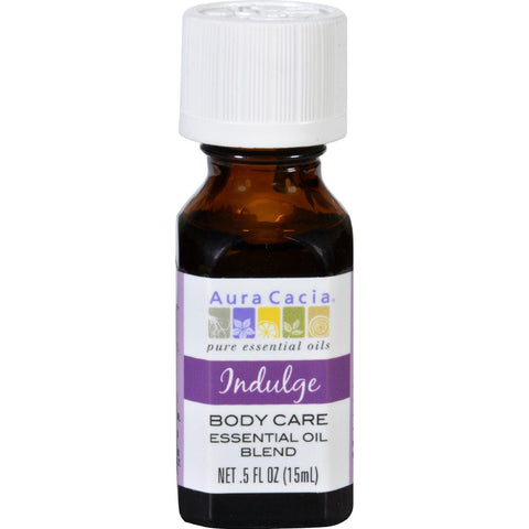 Aura Cacia Essential Oil Blend - Body - Indulge - .5 Oz