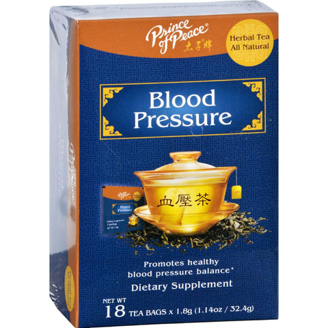 Prince Of Peace Tea - Herbal - Blood Pressure - 18 Bags