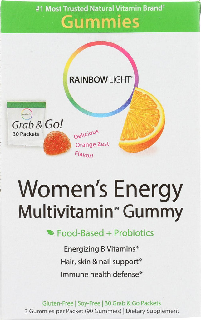 Rainbow Light Womens Multivitamin - Energy - Gummy - 30 Packets