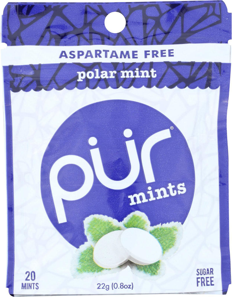 Pur Mint Mints - Polar Mint - Case Of 12 - 22 Gram