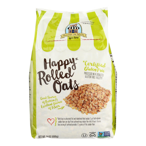 Bakery On Main Happy Rolled Oats - Case Of 4 - 24 Oz.