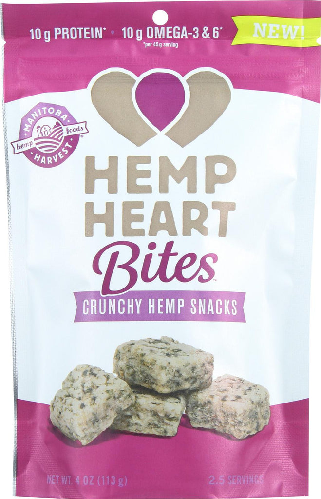 Manitoba Harvest Hemp Heart Bites - Original - 4 Oz - Case Of 12