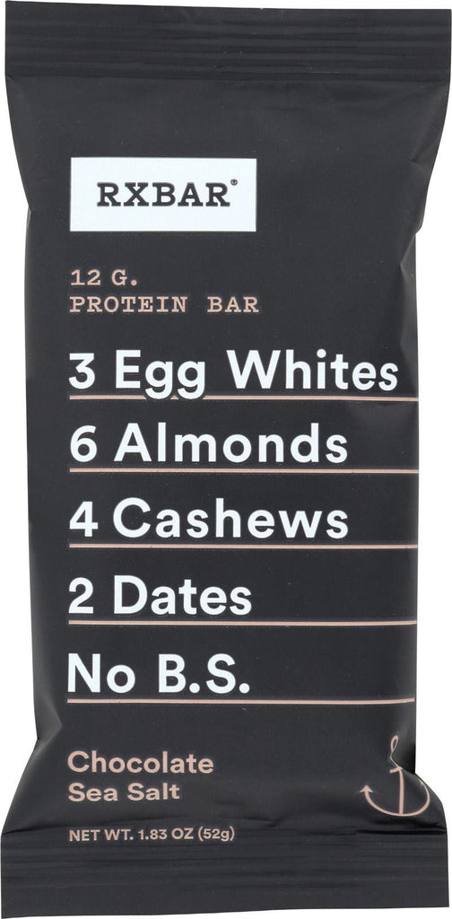 Rxbar Bar - Protein - Chocolate Sea Salt - 1.83 Oz - Case Of 12