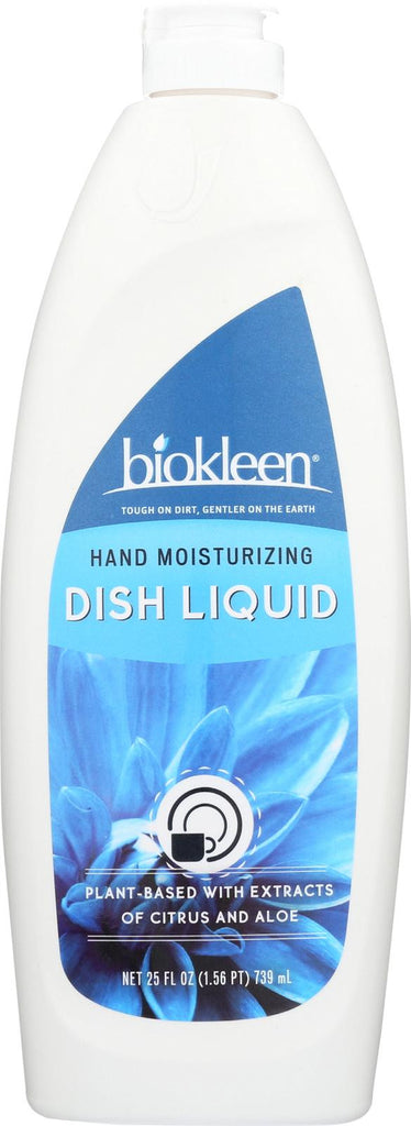 Biokleen Dish Liquid - Natural - Citrus Essence - Hand Moisturizing - 25 Oz - Case Of 6