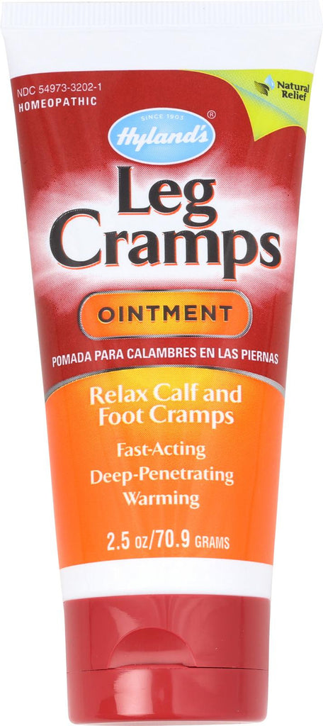 Hylands Homeopathic Leg Cramps - Ointment - 2.5 Oz