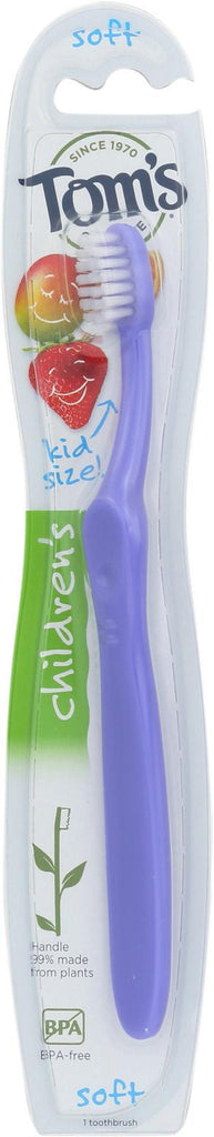 Tom's Of Maine Children's Toothbrush - Dye-free - Case Of 6 - 1 Count