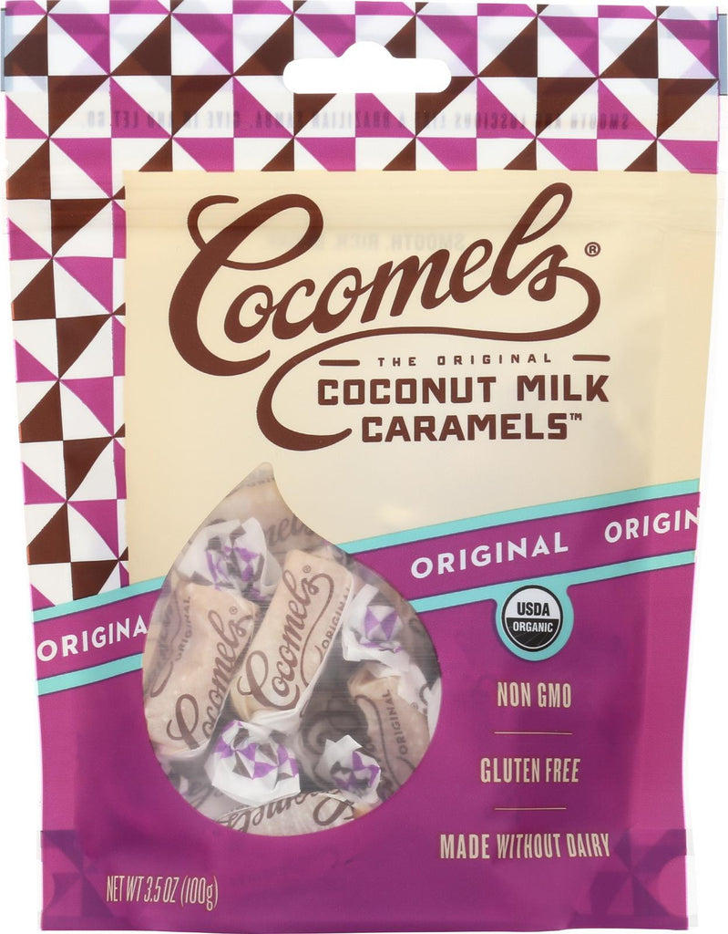 Cocomel Organic Coconut Milk Caramels - Original - Case Of 6 - 3.5 Oz.