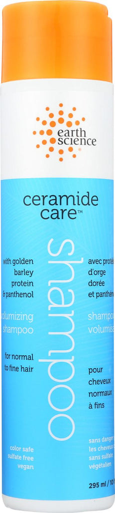 Earth Science Ceramide Care Volumizing Shampoo - Case Of 1 - 10 Fl Oz.