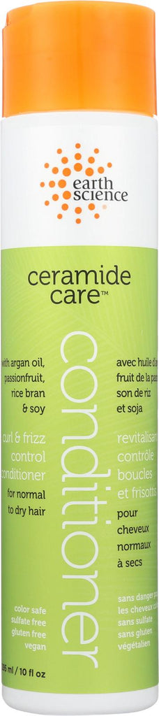 Earth Science Ceramide Care Curl And Frizz Control Conditioner - Case Of 1 - 10 Fl Oz.