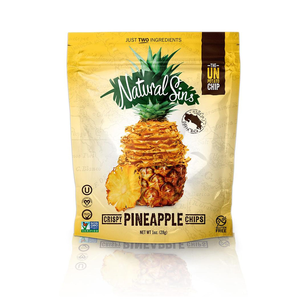 Natural Sins Crispy Mango Chips - Case Of 6 - 1 Oz.