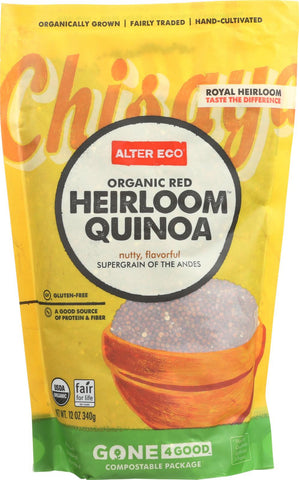 Alter Eco Americas Quinoa - Organic Red Heirloom - Case Of 6 - 12 Oz.