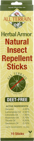 All Terrain Herbal Armor - Sticks - 10 Count