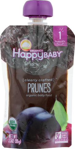 Happy Baby Happy Baby Clearly Crafted - Apples - Kale And Avocados - Case Of 16 - 3.5 Oz.