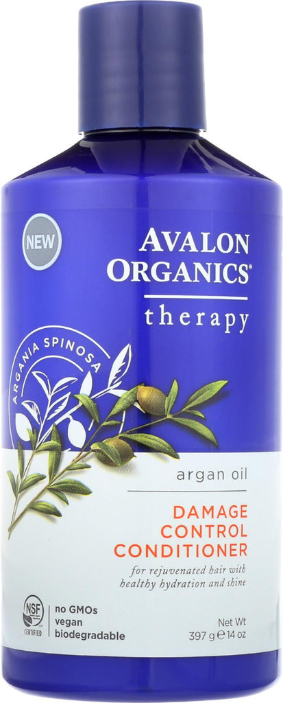 Avalon Damage Control Conditioner - Argan Oil - Case Of 1 - 14 Oz.