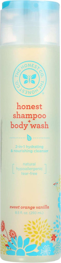 The Honest Company Shampoo And Body Wash - Sweet Orange Vanilla - Case Of 1 - 10 Fl Oz.