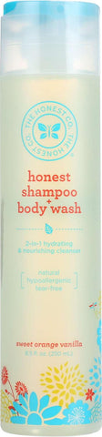 The Honest Company Shampoo And Body Wash - Sweet Orange Vanilla - Case Of 1 - 10 Fl Oz.