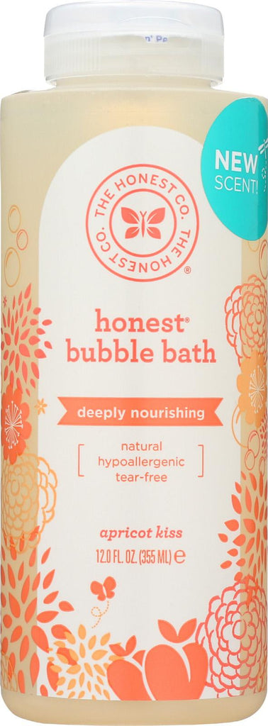 The Honest Company Bubble Bath - Nourishing Apricot Kiss - Case Of 1 - 12 Fl Oz.