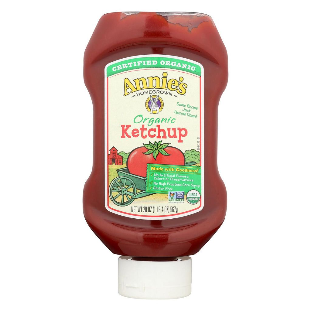 Annie's Homegrown Annie's Naturals Organic Ketchup - Case Of 12 - 20 Oz.