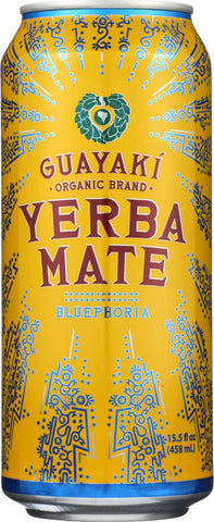 Guayaki Yerba Mate - Bluephoria - Case Of 12 - 15.5 Fl Oz.