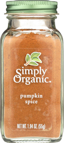 Simply Organic Pumpkin Spice - Case Of 6 - 1.94 Oz.