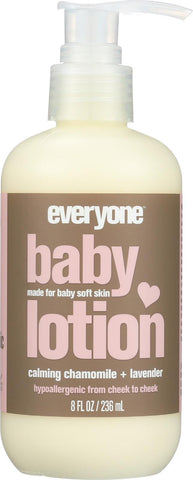 Eo Baby Lotion - Chamomile Lavender - Case Of 1 - 8 Oz.