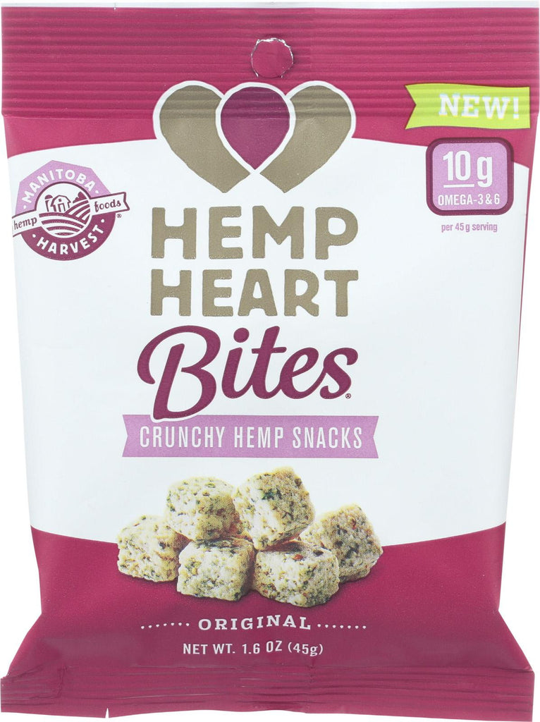 Manitoba Harvest Hemp Heart Bites - Original - 1.6 Oz - Case Of 12