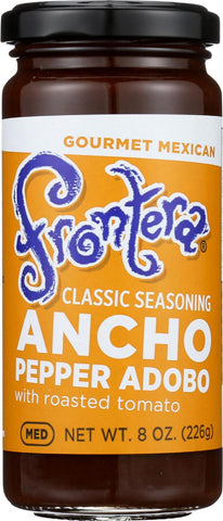 Frontera Foods Ancho Adobo Sauce - Case Of 6 - 8 Oz.