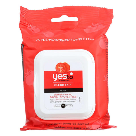 Yes To Blemish Clearing Facial Towelettes - Case Of 3 - 30 Count