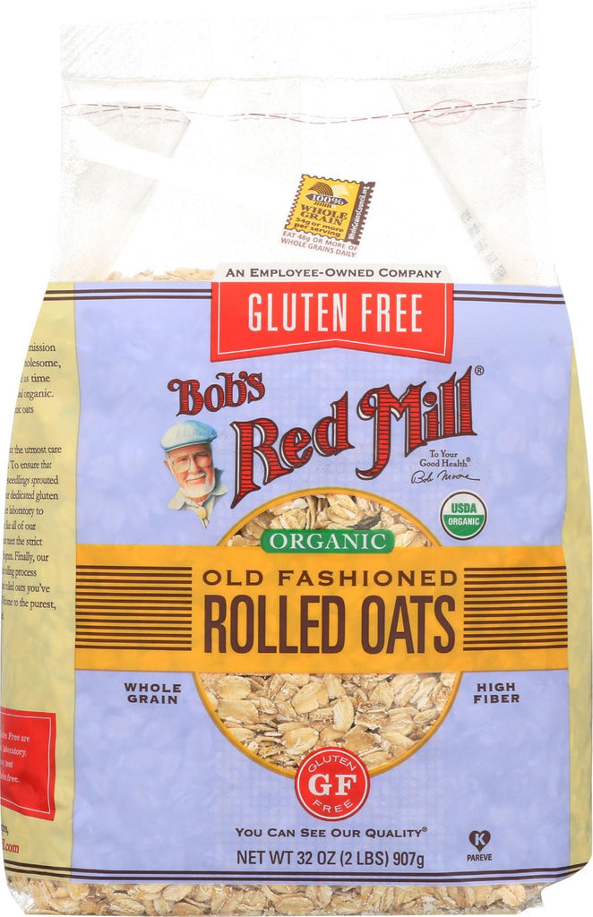 Bob's Red Mill Rolled Oats - Gluten Free - Case Of 4 - 32 Oz.