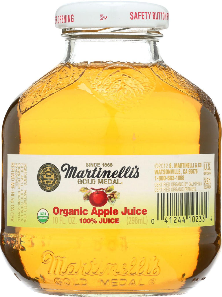 Martinelli's Organic Juice - Apple - Case Of 12 - 10 Oz.