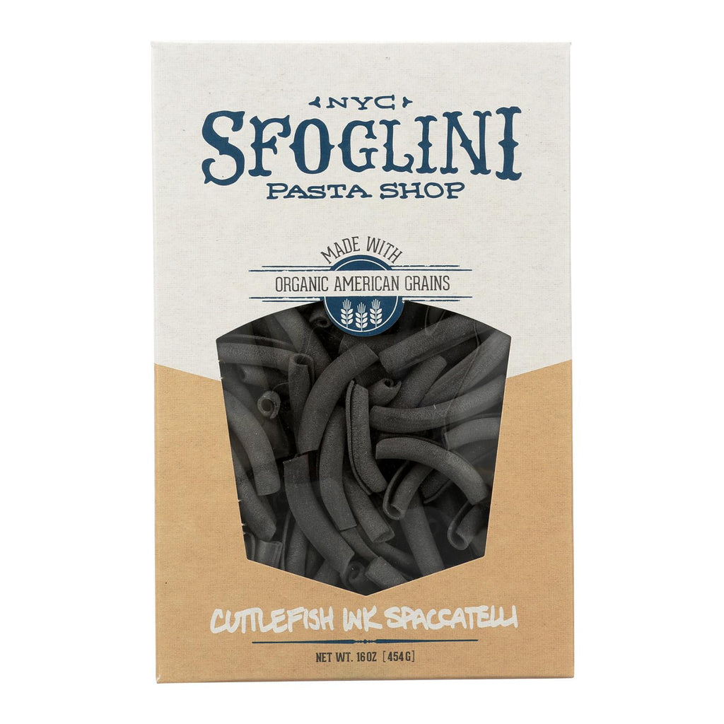 Sfoglini Cuttlefish Ink Spaccatelli - Case Of 6 - 16 Oz.