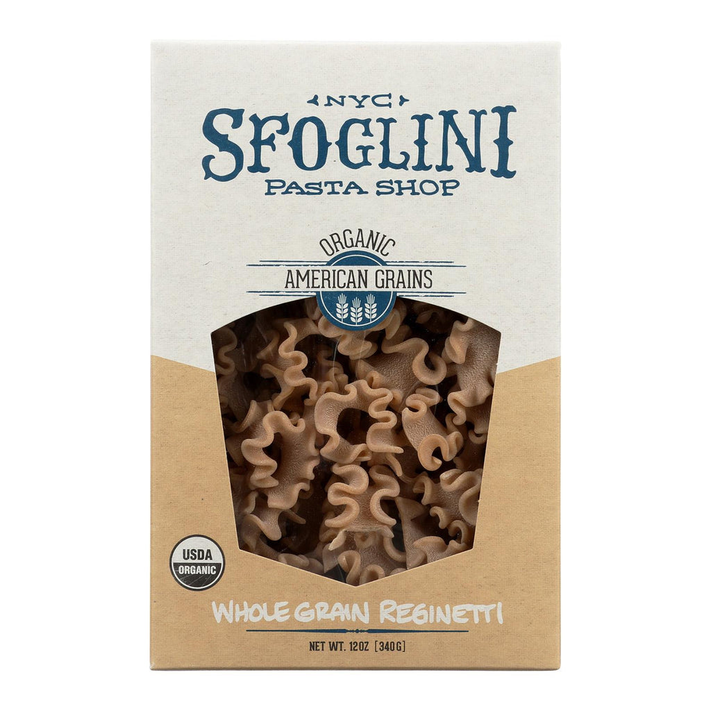 Sfoglini Whole Grain Blend Reginetti - Case Of 6 - 12 Oz.