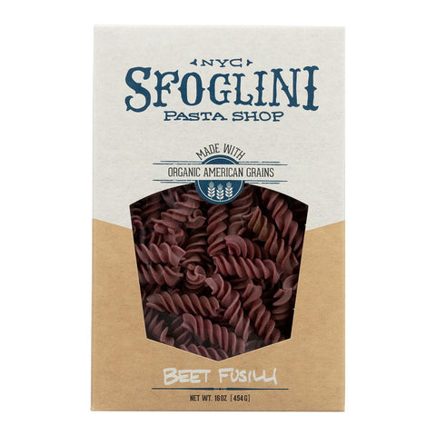 Sfoglini Beet Fusilli - Case Of 6 - 16 Oz.